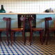 Suite 4 chairs bistro Fischel