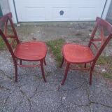 2 chaises bistrot