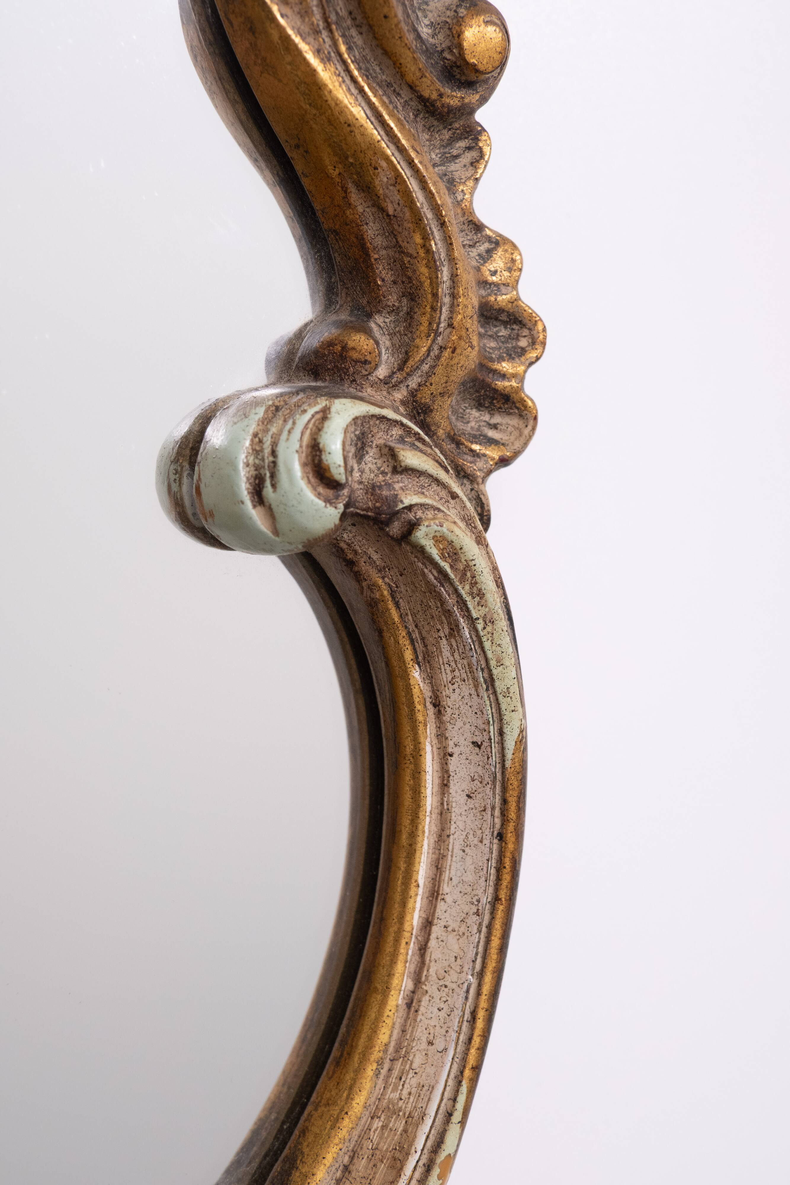 Classic Louis xvi Wall Mirror by Deknudt 1970s Belgium