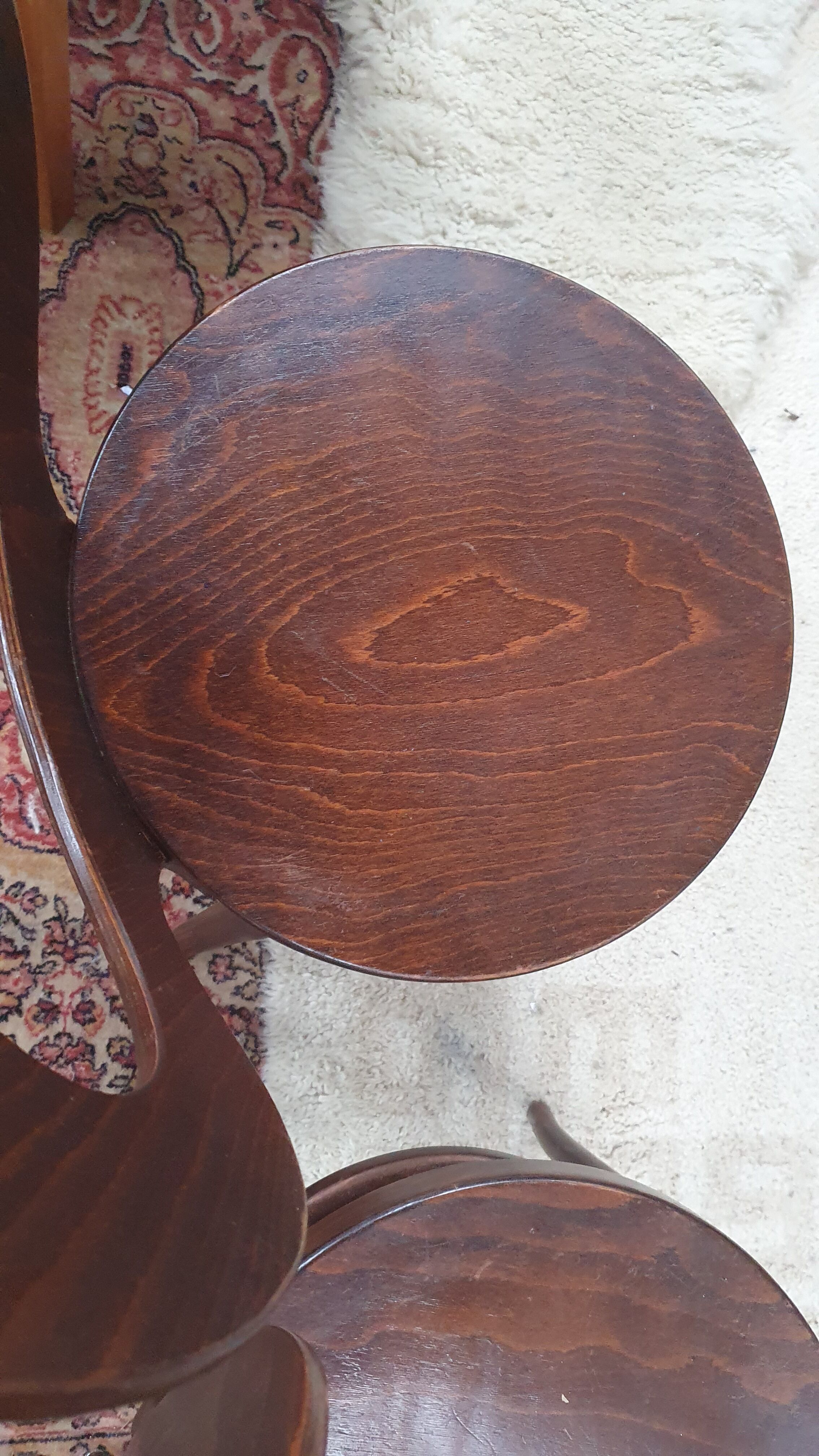 Set of 3 bistro chairs model Baumann's Seagull