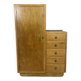 Asymmetrical wardrobe from the 1950s