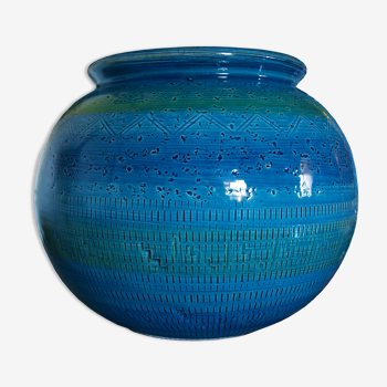 Vase boule XL d'Aldo Londi pour Bitossi
