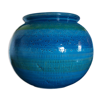 Vase boule XL d'Aldo Londi pour Bitossi