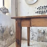 Table de ferme en pin, 1950