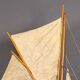 Vintage 20thC English Carved Hull Pond Yacht c.1930