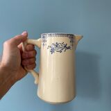 Pitcher 1900 in Earthenware St Amand and Hamage