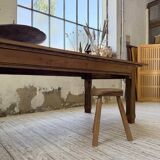 Country farmhouse table in solid beech and oak 2.5m XL