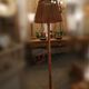 Rattan floor lamp 60s