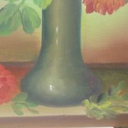Grand tableau bouquet de fleurs  91,5 x 60,5