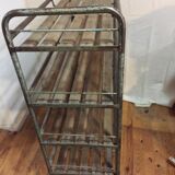 Industrial shelves on wheels