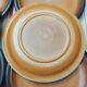 Flat stoneware plates St Amand Meylan