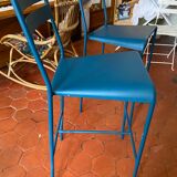 Two bar stools fermob facto