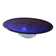 Cobalt Blue Glass Footed Pie Dish