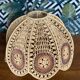 Natural fiber lampshade