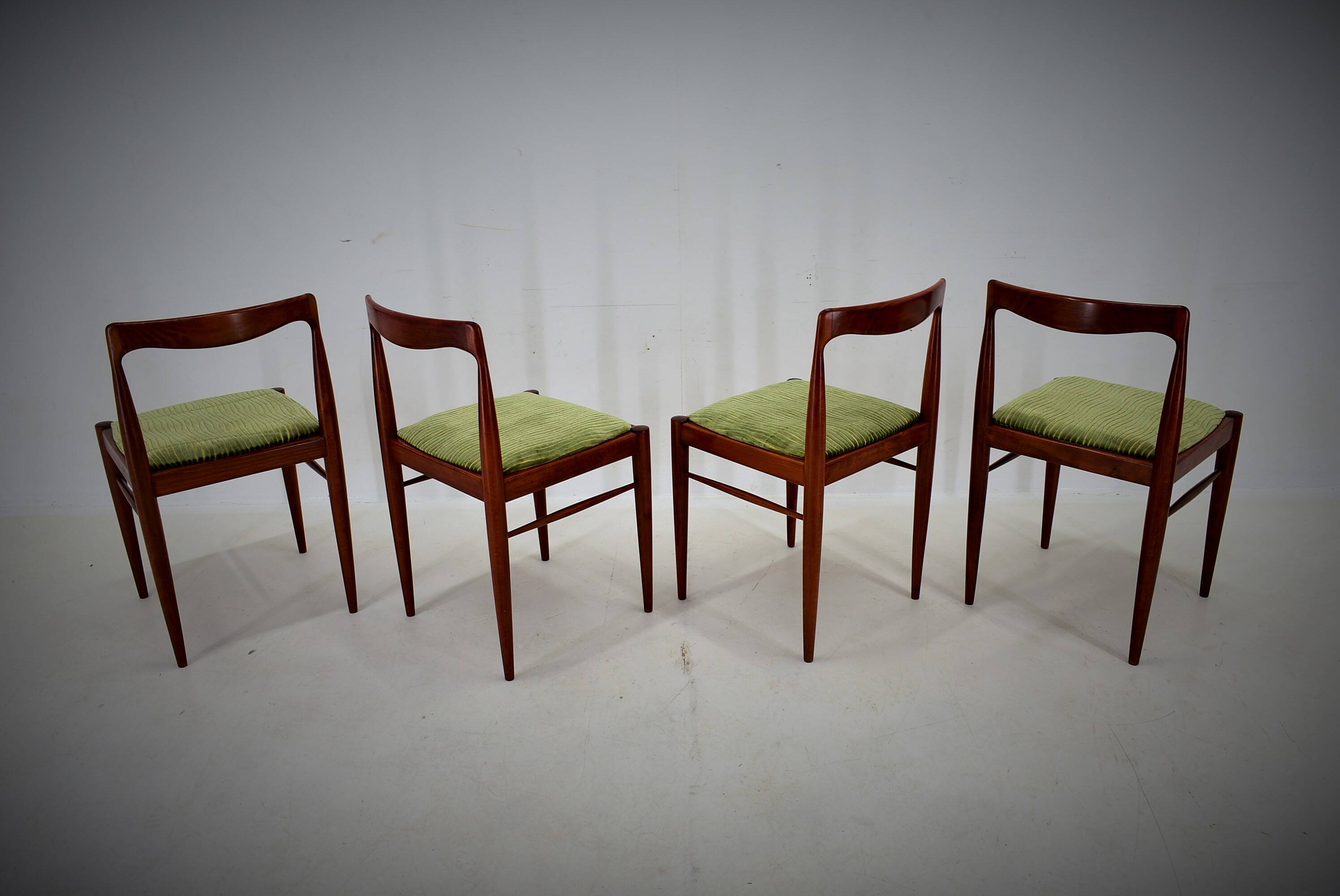 Mid-Century Dining Chairs by Karel Vyčítal, 1960's
