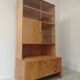 Tall two-body cupboard by Drevotex Zamberk 1977