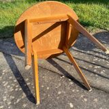 Table and its 3 vintage chairs