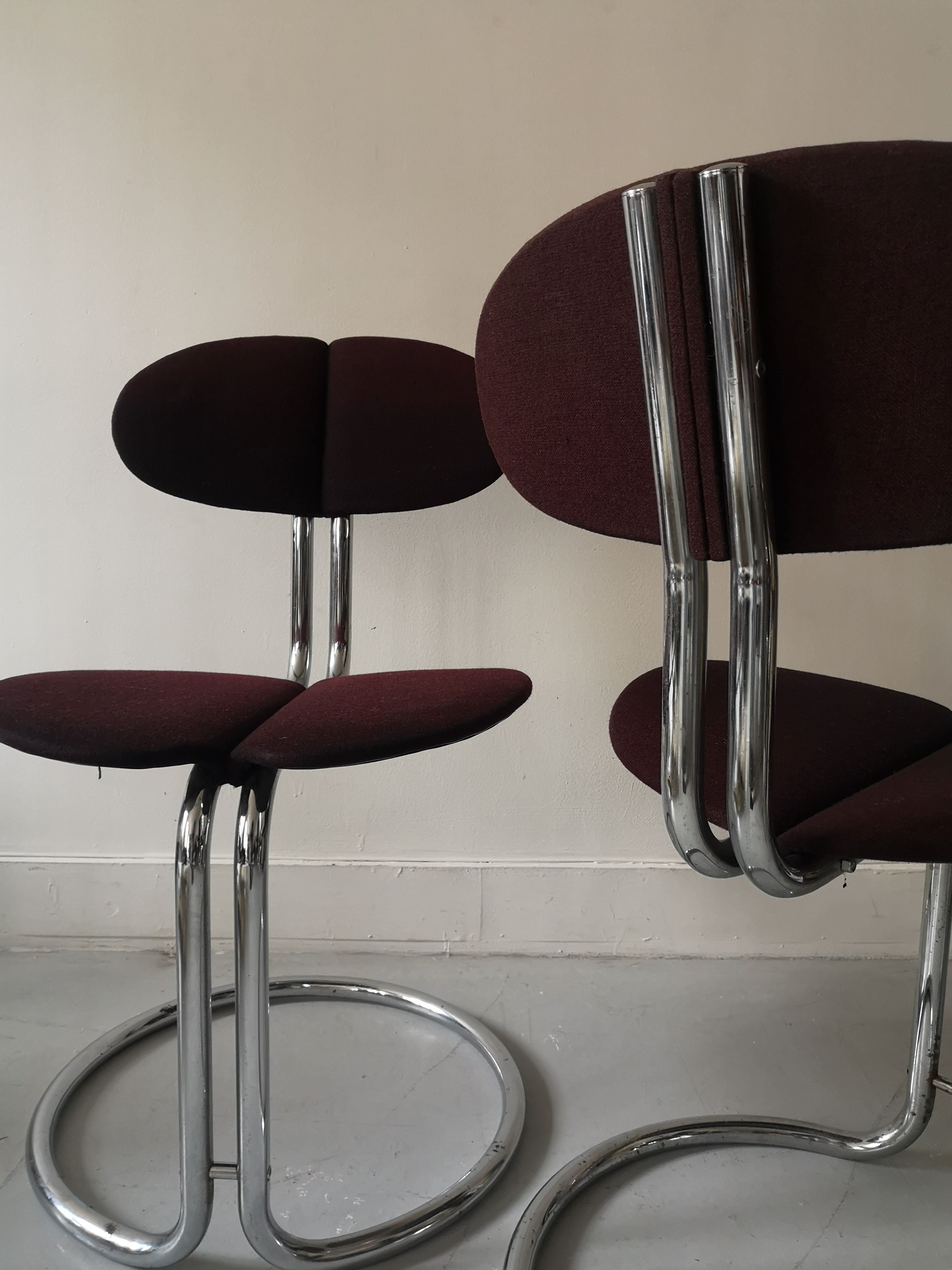 Italian tulip chairs from the 1970s Losky