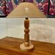 SOLID WOOD LAMP SCANDINAVIAN DESIGN 1960.