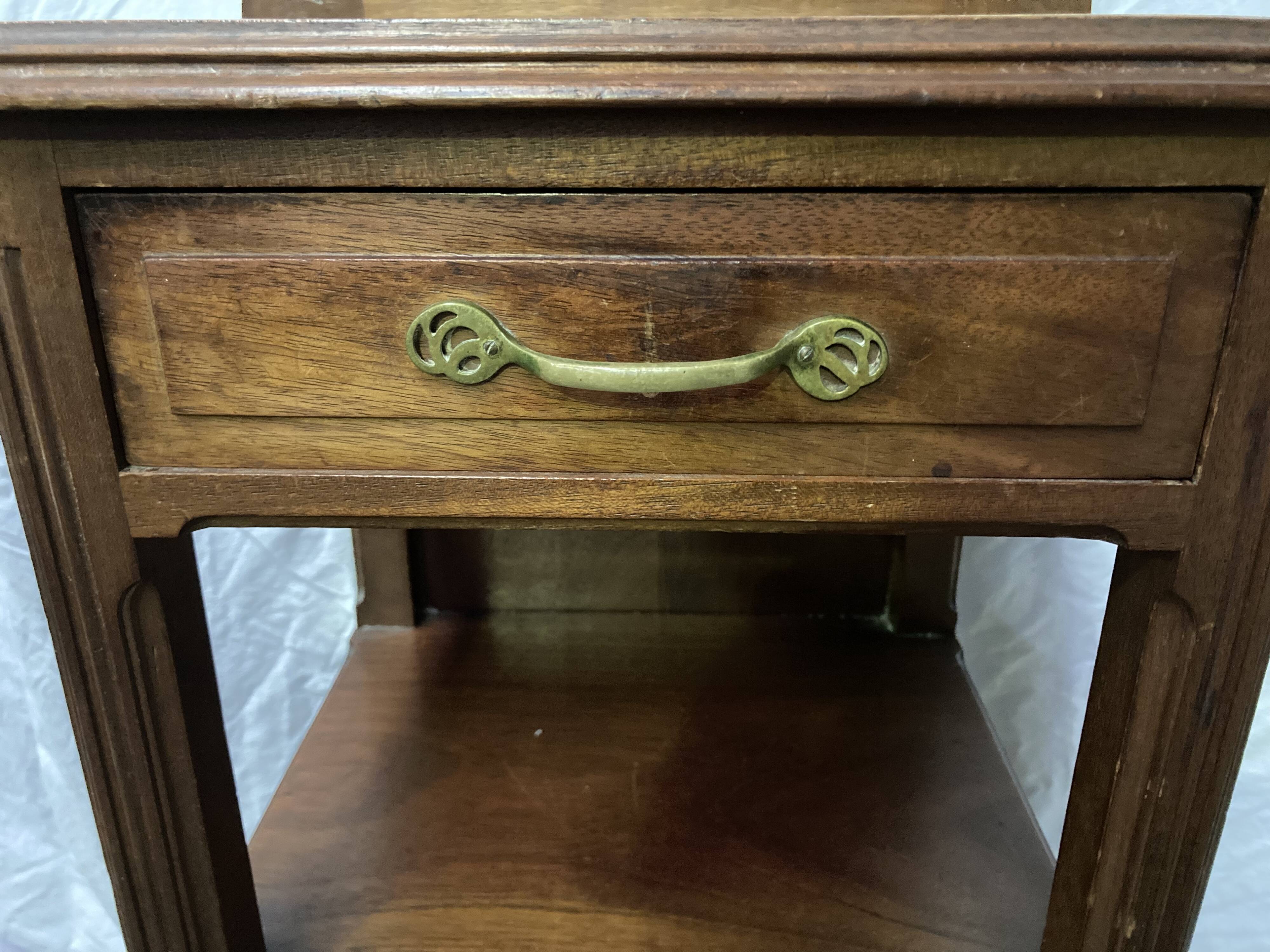 Art Nouveau nightstand