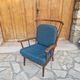 Fauteuil Baumann éventail vintage