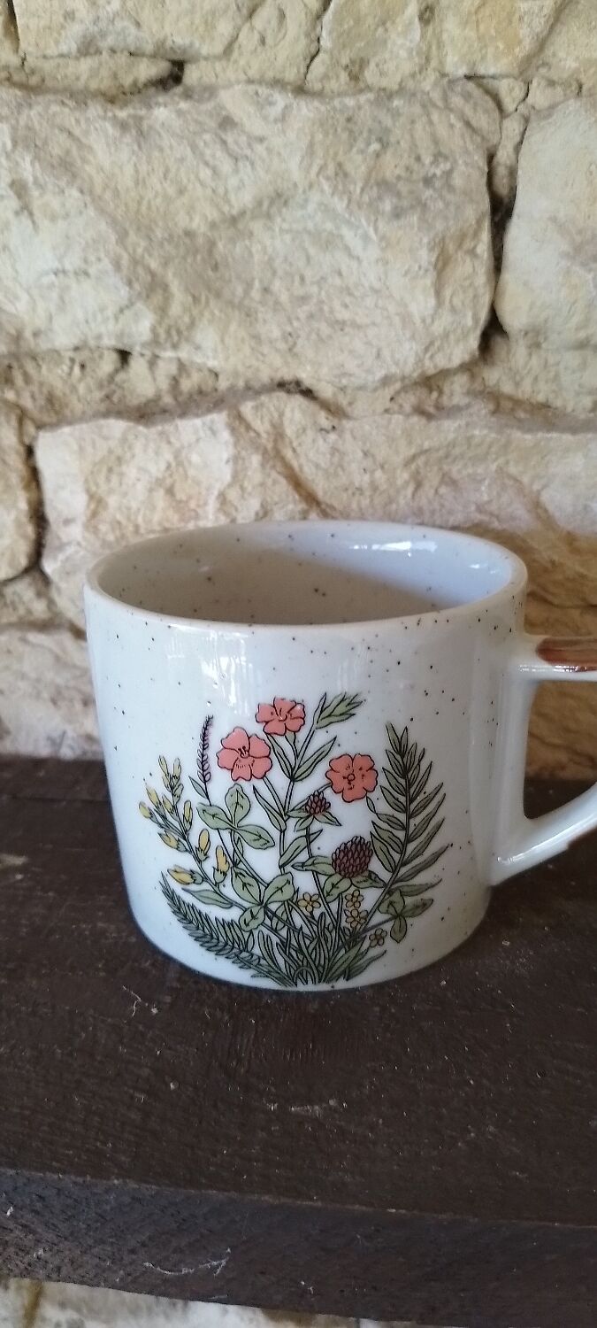 Vintage stoneware mug