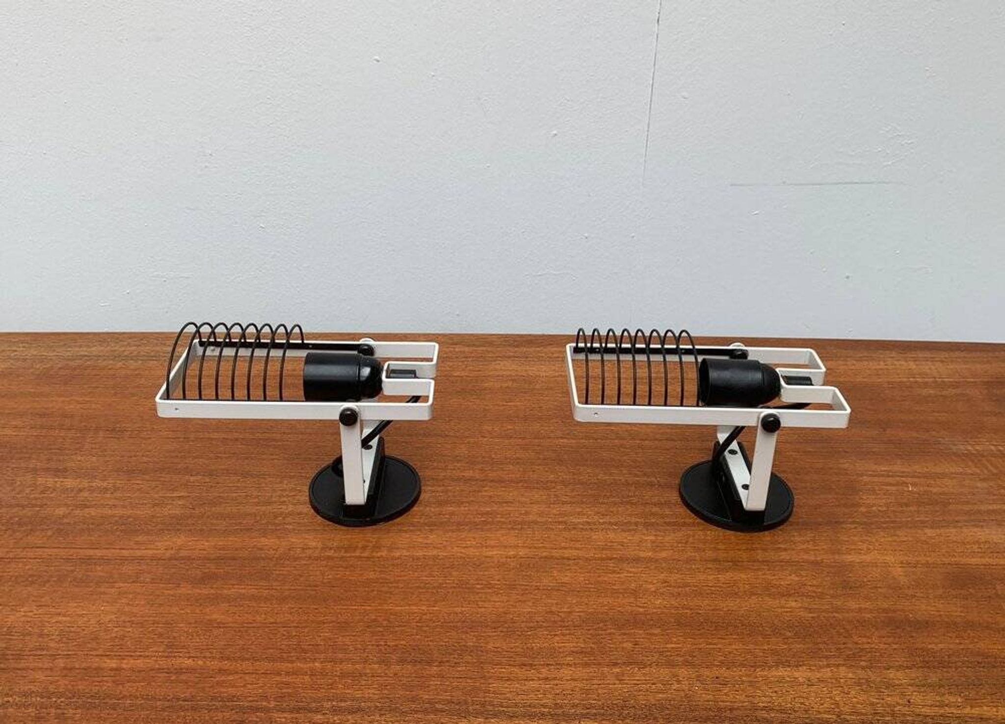 Sintesi wall sconces vintage spotlights by Ernesto Gismondi for Artemide, set of 2