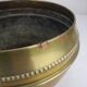 old gilded brass flower pot shabby chic old brass flowers pot
