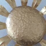 Vintage sun ceiling light