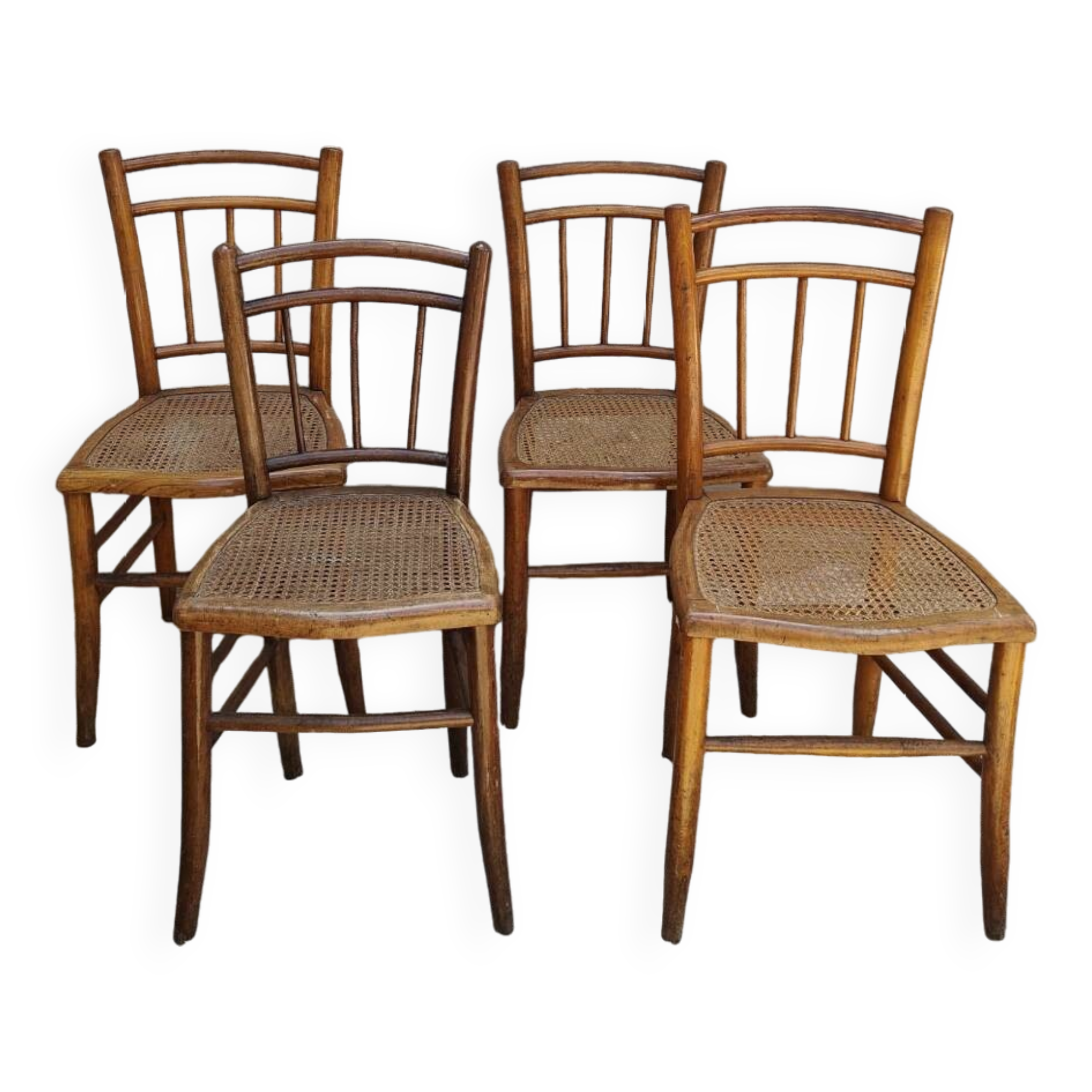 Four bistro chairs