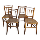 Four bistro chairs
