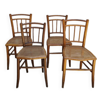Four bistro chairs