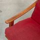 Pair of Scandinavian style armchairs, French made 1970.