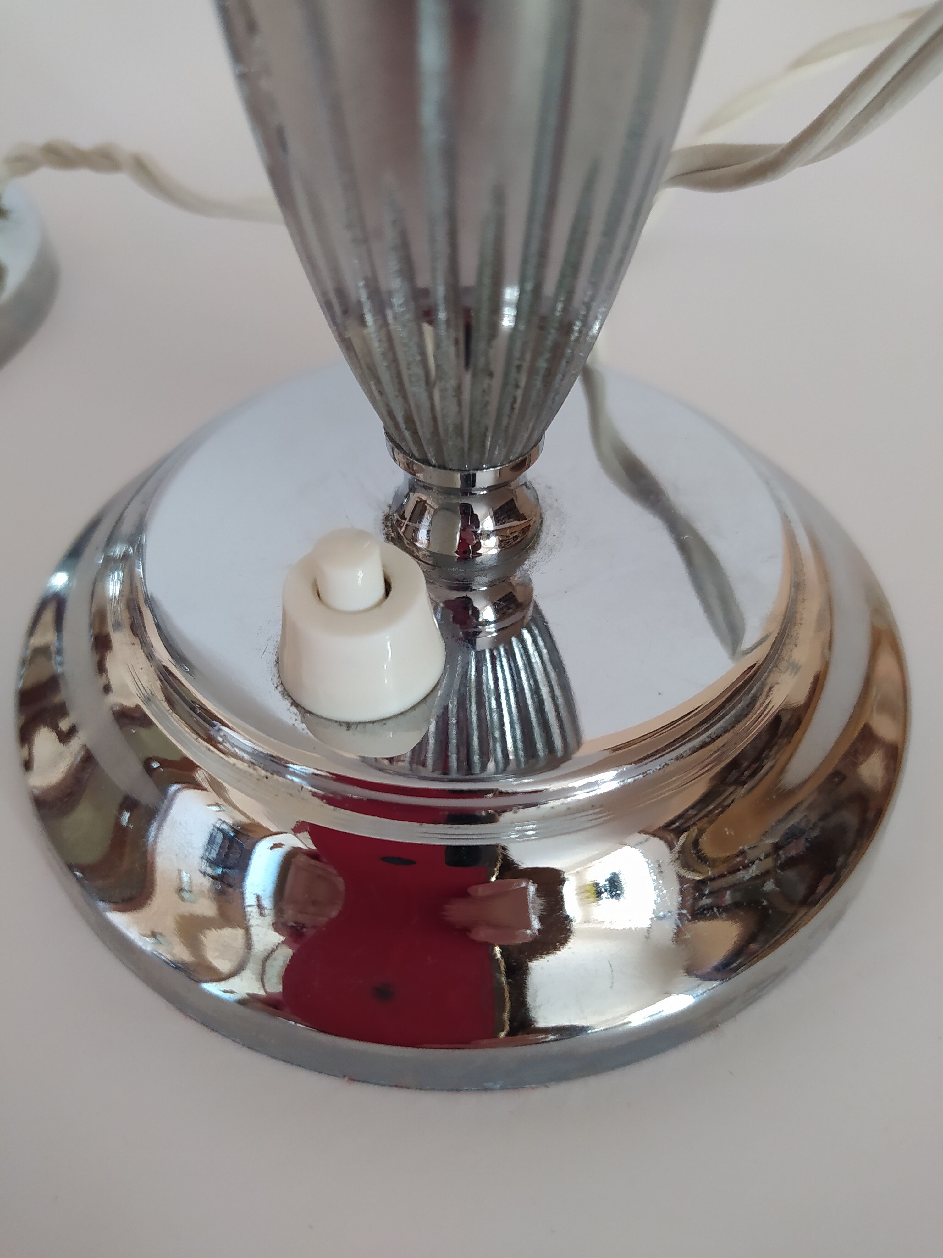 Pair of bedside lamps