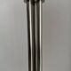 Vintage modernist floor lamp “model 44” Perzel chrome metal and sandblasted glass