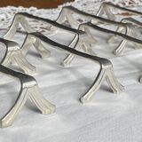 Ercuis - Set of 12 silver-plated knife rests in Art Deco style