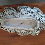 Vallauris enameled dish