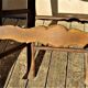 1 lot de 4 chaises rustique