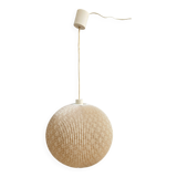 Plisee round hanging lamp 1960s