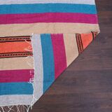 Tapis berbère marocain fait main multicolore 140 x 230 cm