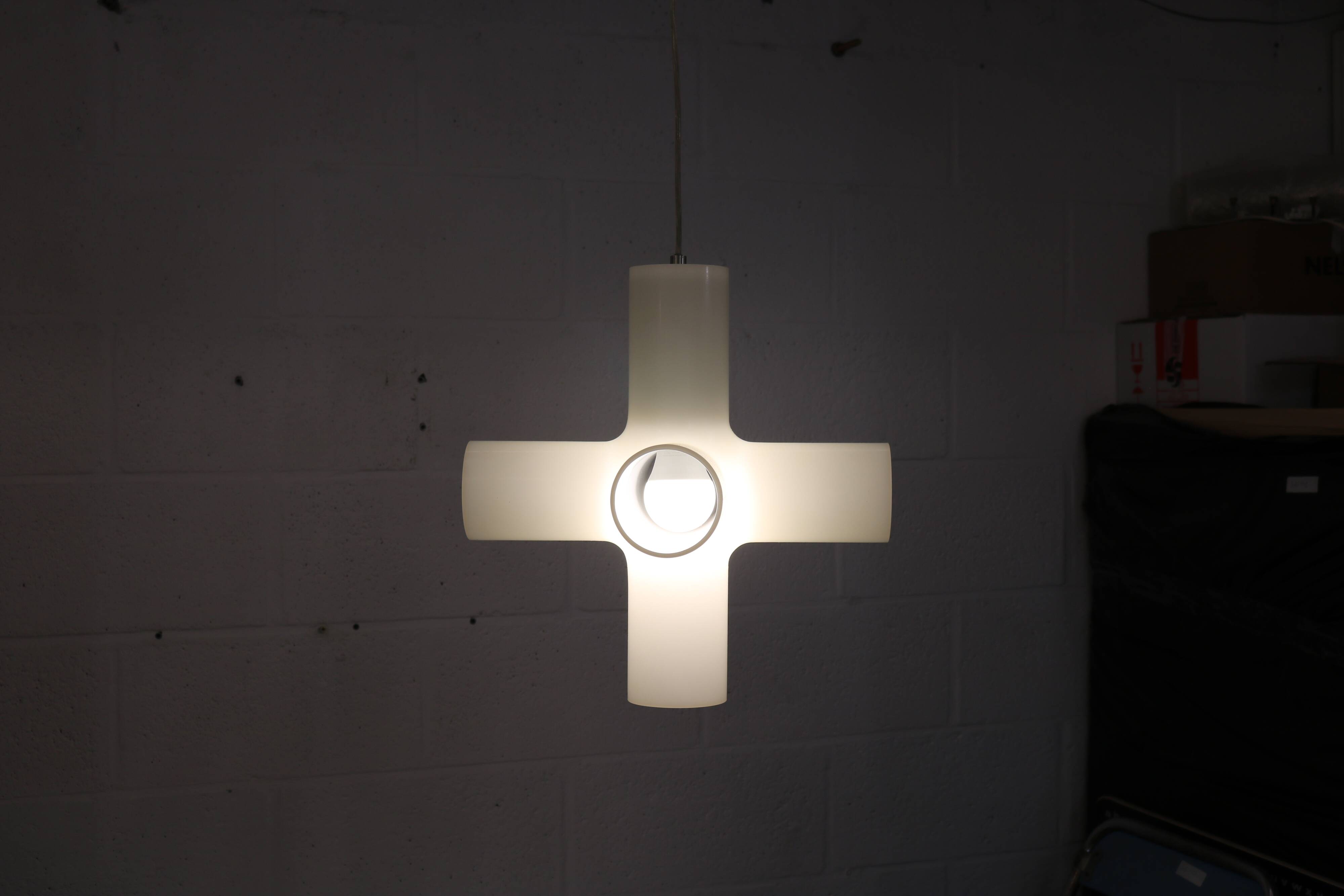 Jan Melis & Ben Oostrum pendant for Dark - Model ‘Crosslight’ - 90s, Dutch