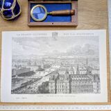 Paris, printed illustration from 1883.