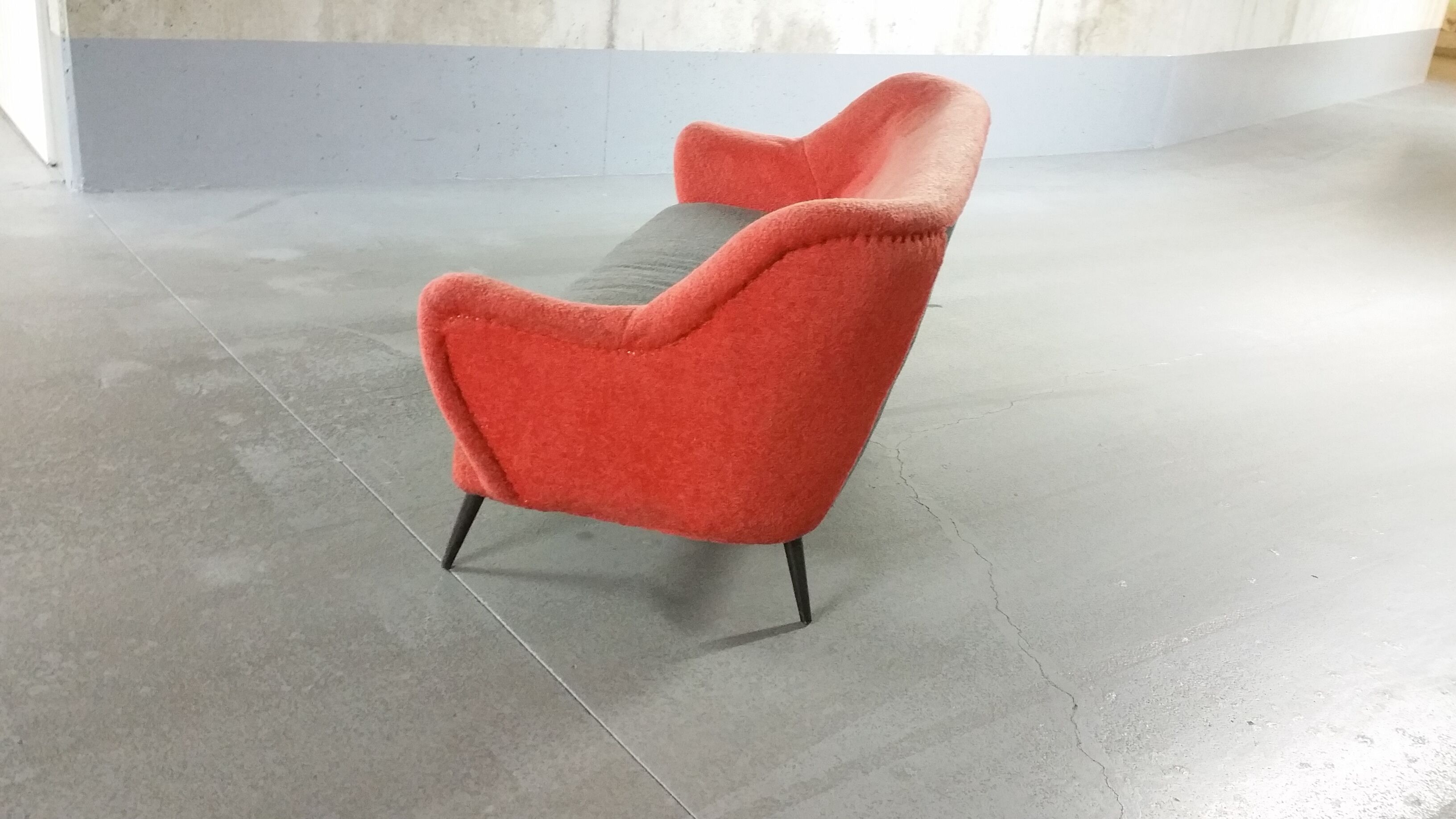 Set 1 1 armchair sofa organic years 50/60