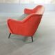 Set 1 1 armchair sofa organic years 50/60