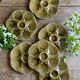 Set of 6 vintage ceramic oyster plates - Sarreguemines -