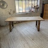 1950s pine farmhouse table 220cm