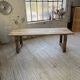 Table de ferme travail pin 1950 220cm