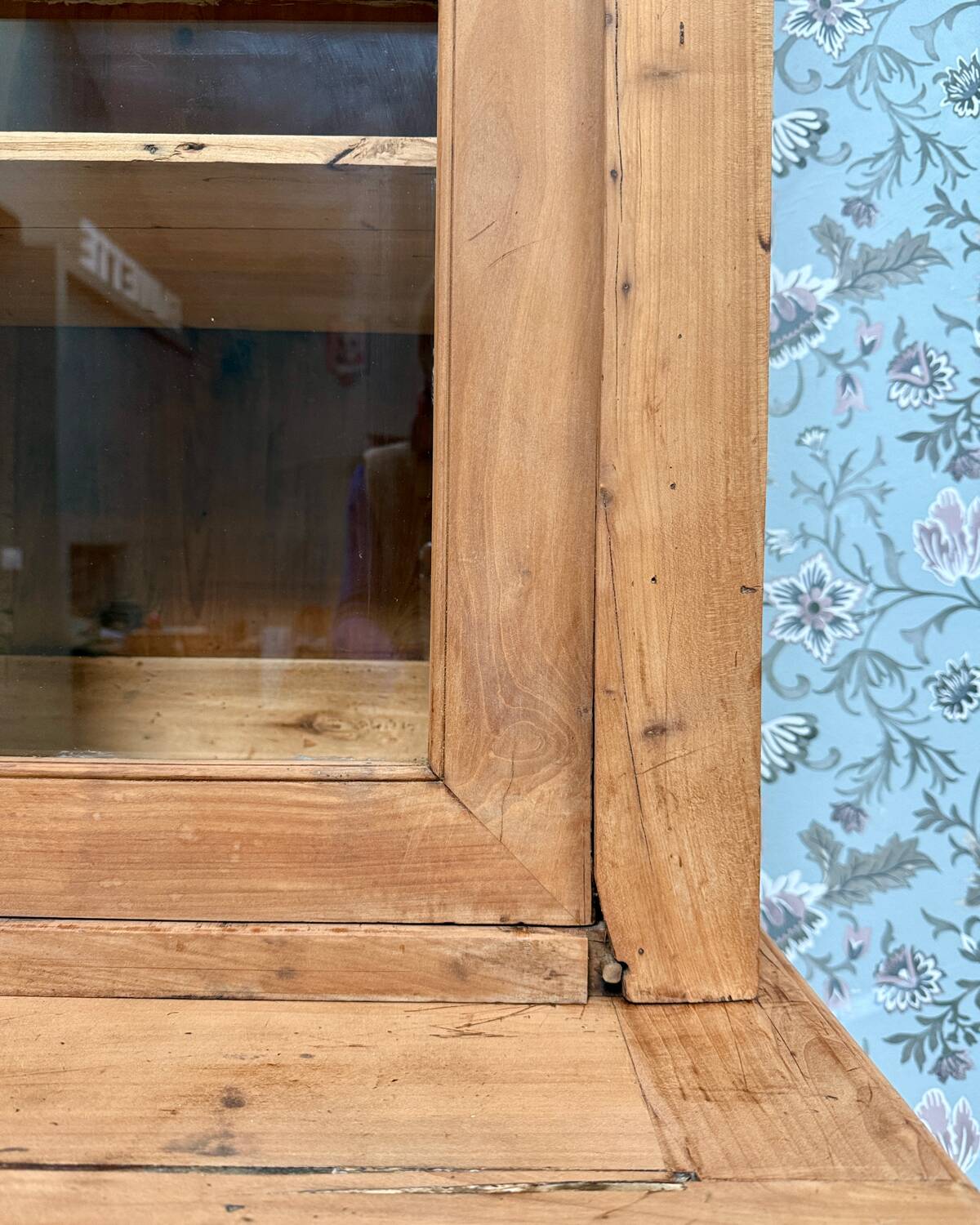 Renovated old display case