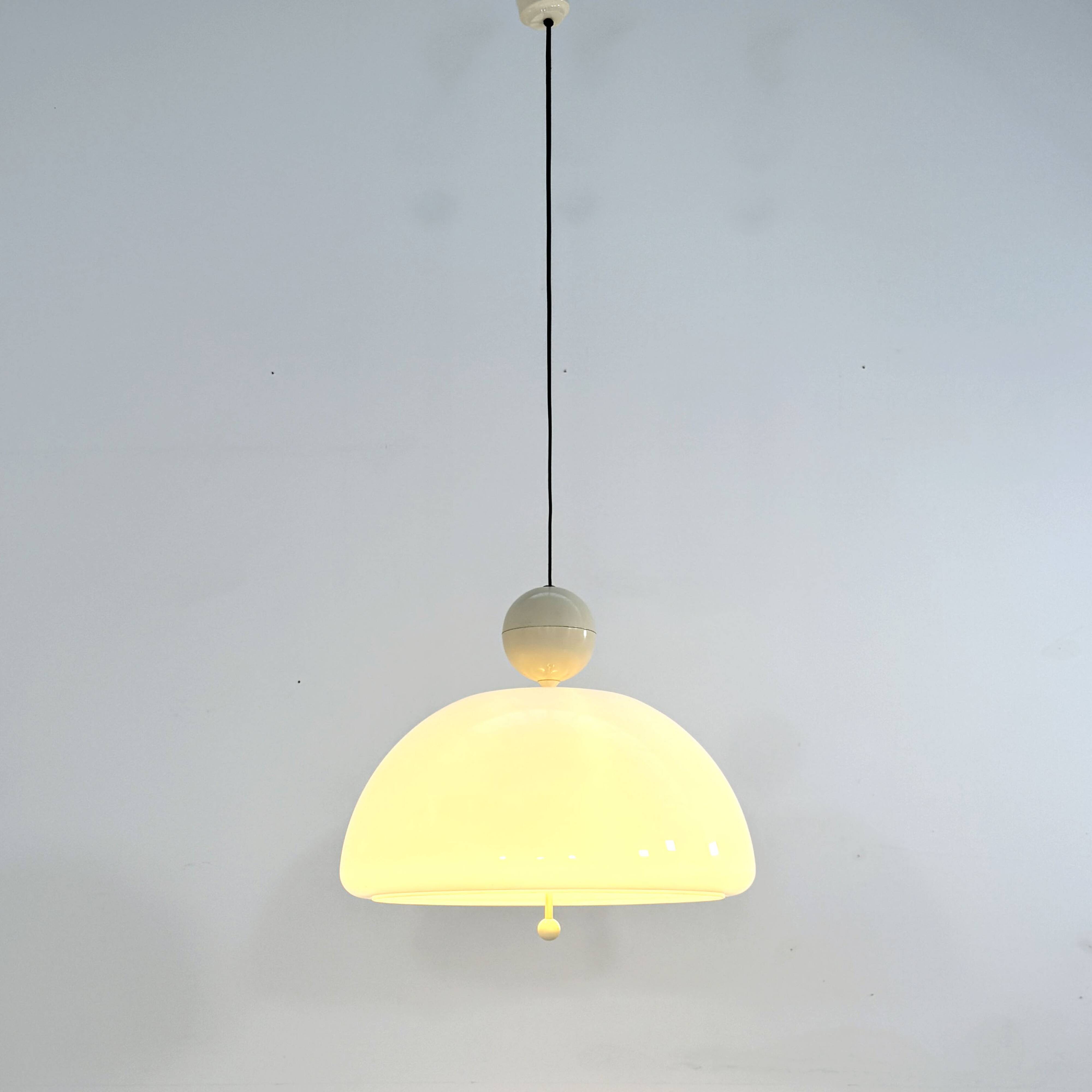 Suspension Saliscendi par Elio Martinelli pour Martinelli Luce, 1970