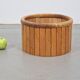 Vintage Oak Indoor Planter, Denmark, 1960s